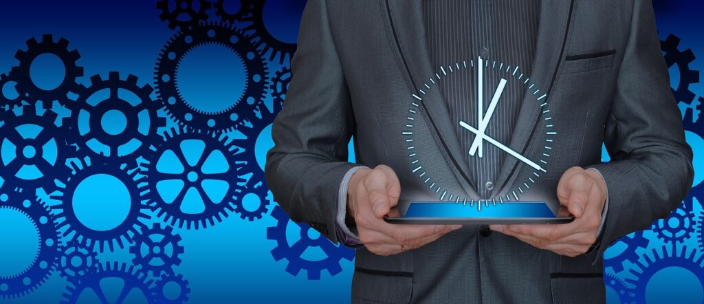 Reloj en mano - Control horario