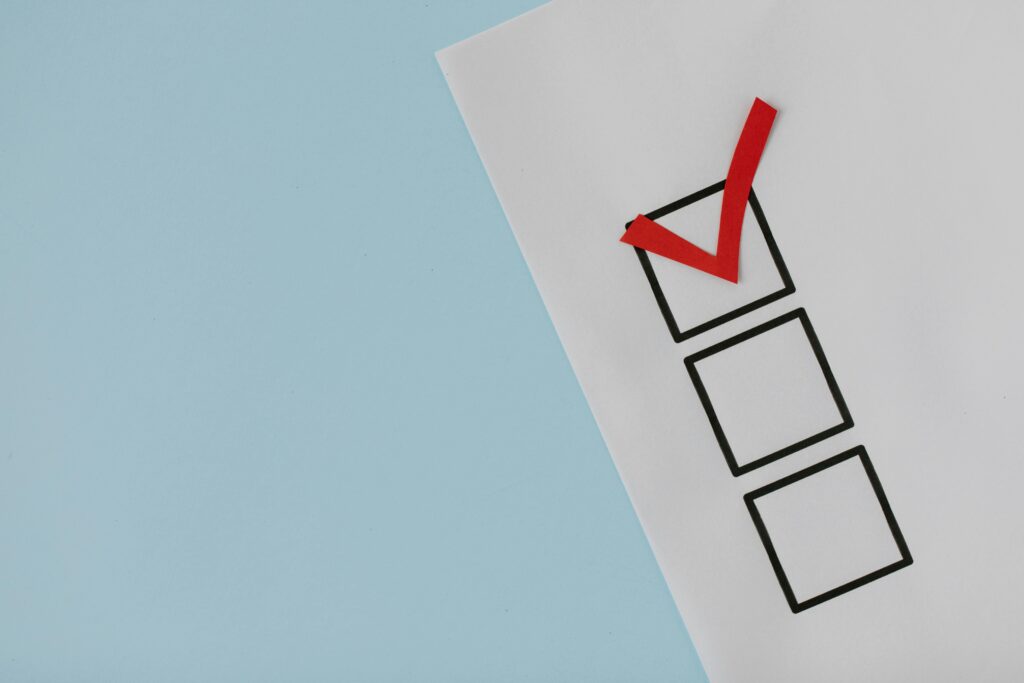 Check en una lista de tareas